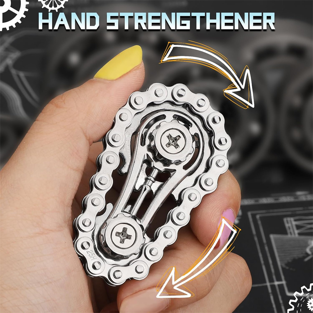 Cool Office Tech Gadgets - Fidget Spinners Toys for Adults Metal