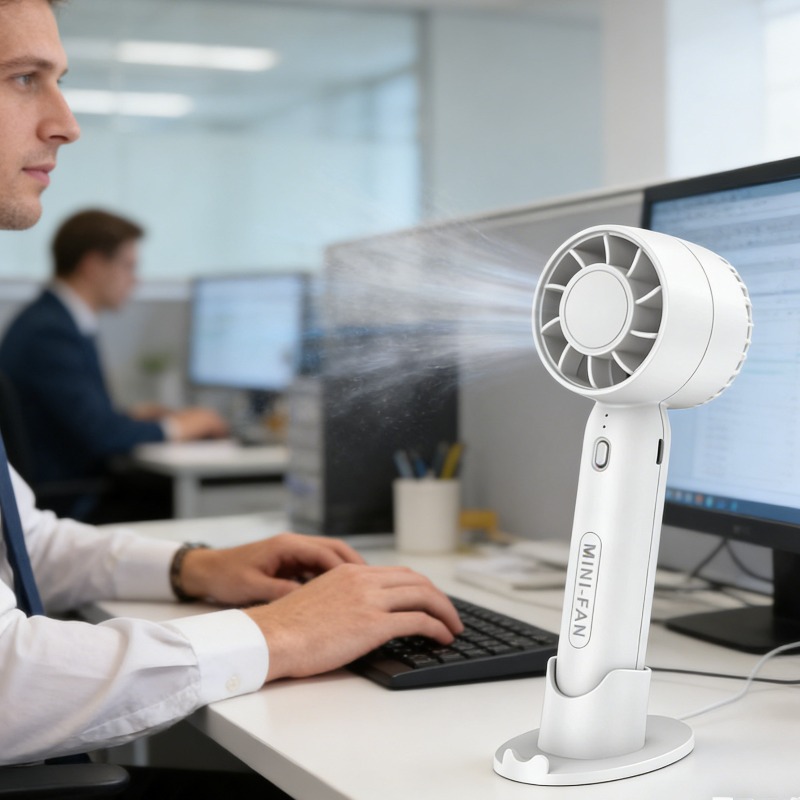 Portable 2 in 1 USB Mini Fan 3 - Office Tech Gadgets 评论和价格
