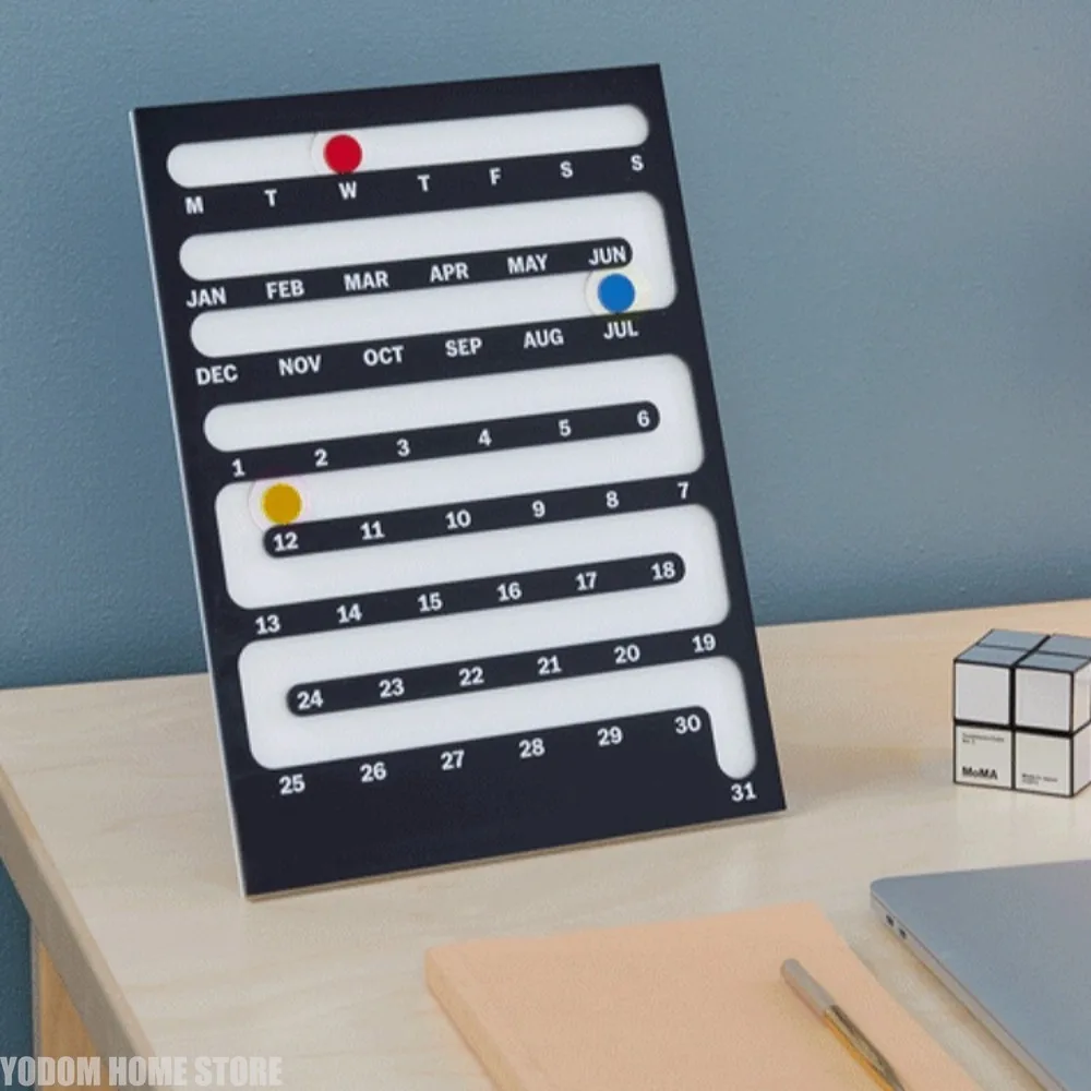 Nordic Acrylic Perpetual Calen - Office Tech Gadgets 评论和价格