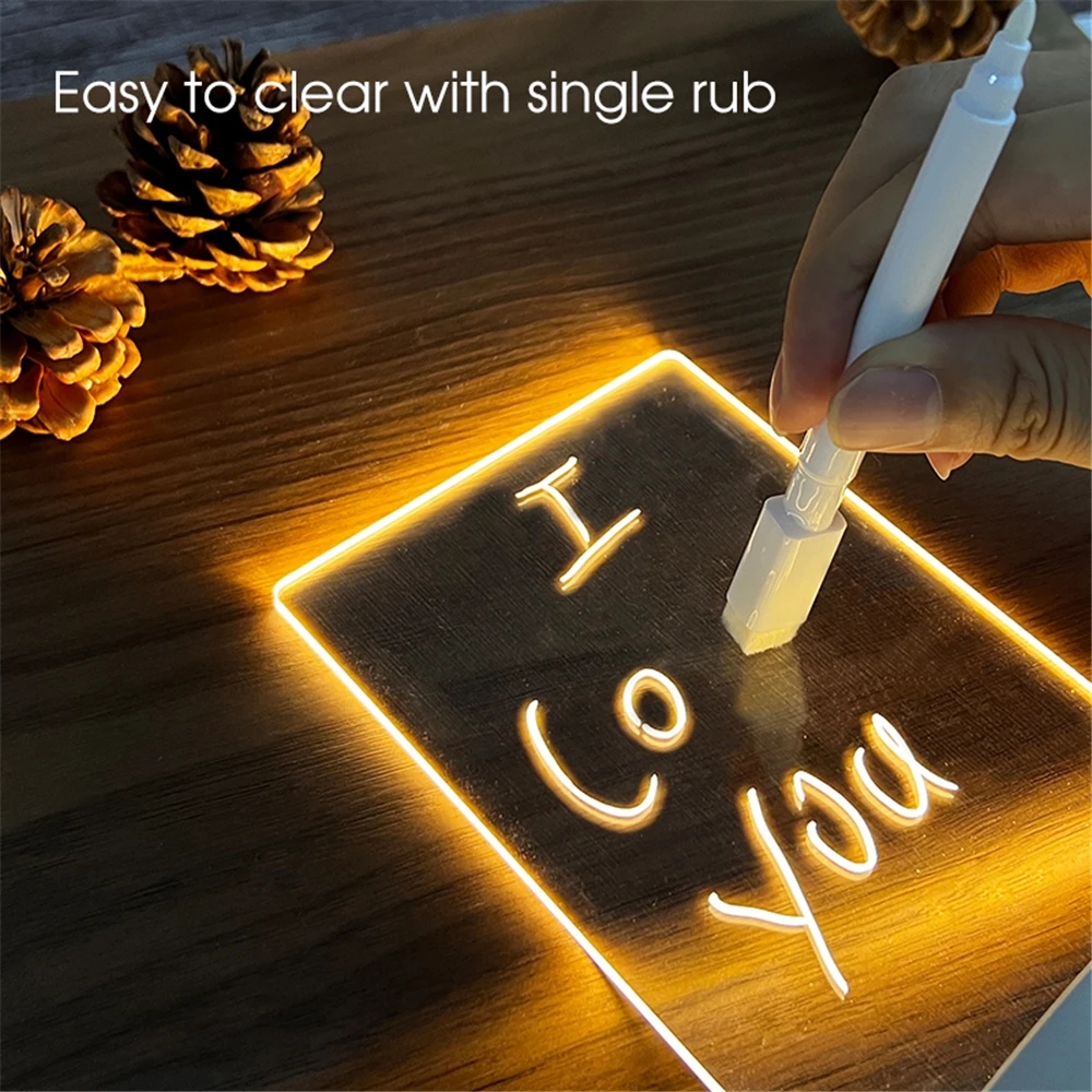 Transparent Luminous LED Night - Office Tech Gadgets 评论和价格