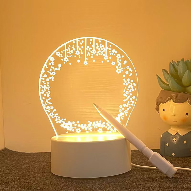 Transparent Luminous LED Night - Office Tech Gadgets 评论和价格