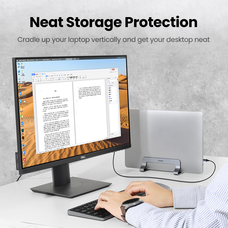 UGREEN Vertical Laptop Stand H - Office Tech Gadgets 评论和价格