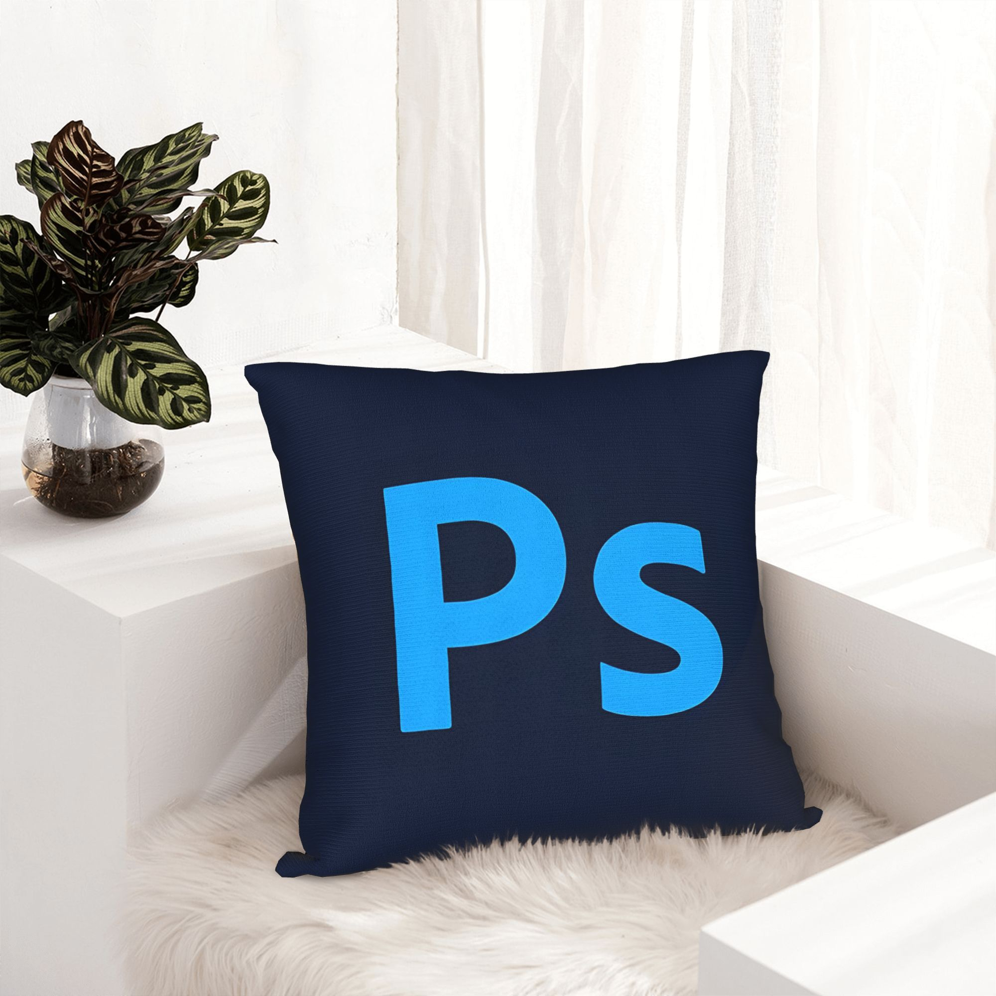 1pc Designers Photoshop Pillow - Office Tech Logo 评论和价格