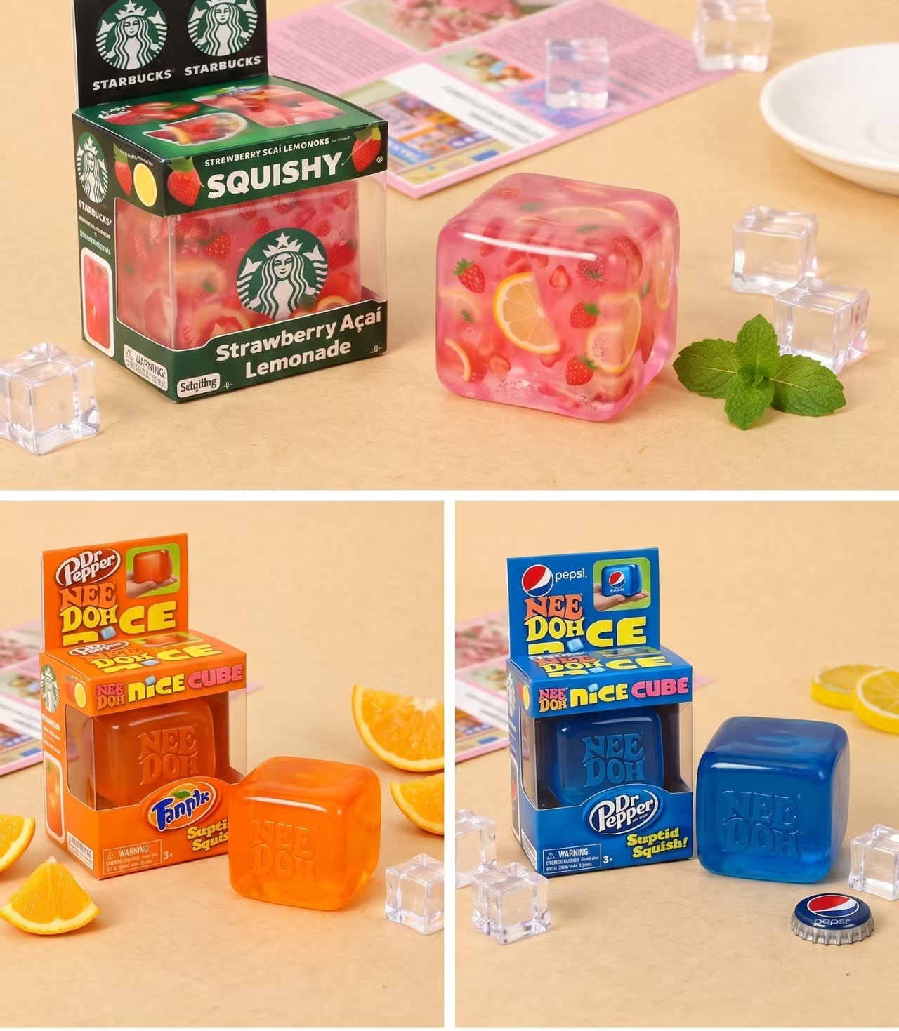 Schylling Needoh Nice Cube Sen - Office Tech Gadgets 评论和价格